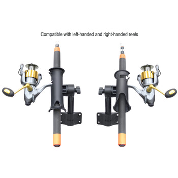 RAM® Tube Jr.™ Rod Holder with Bulkhead Base - 4" Post