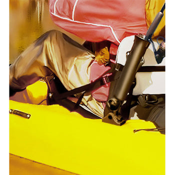 RAM® Tough-Tube™ Rod Holder with Bulkhead/Flat Surface Base