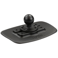 RAP-398-BLK-202U:RAP-398-BLK-202U_1:RAM® Bond-A-Base™ Black Adhesive Base with Ball