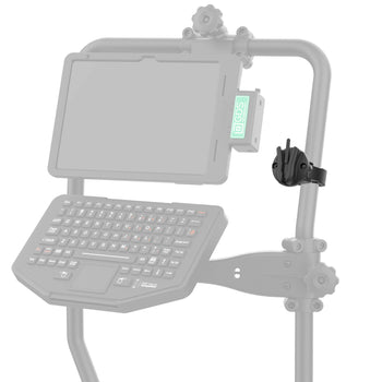 RAM® Microphone Low Profile Tough-Claw™ Small Clamp Mount