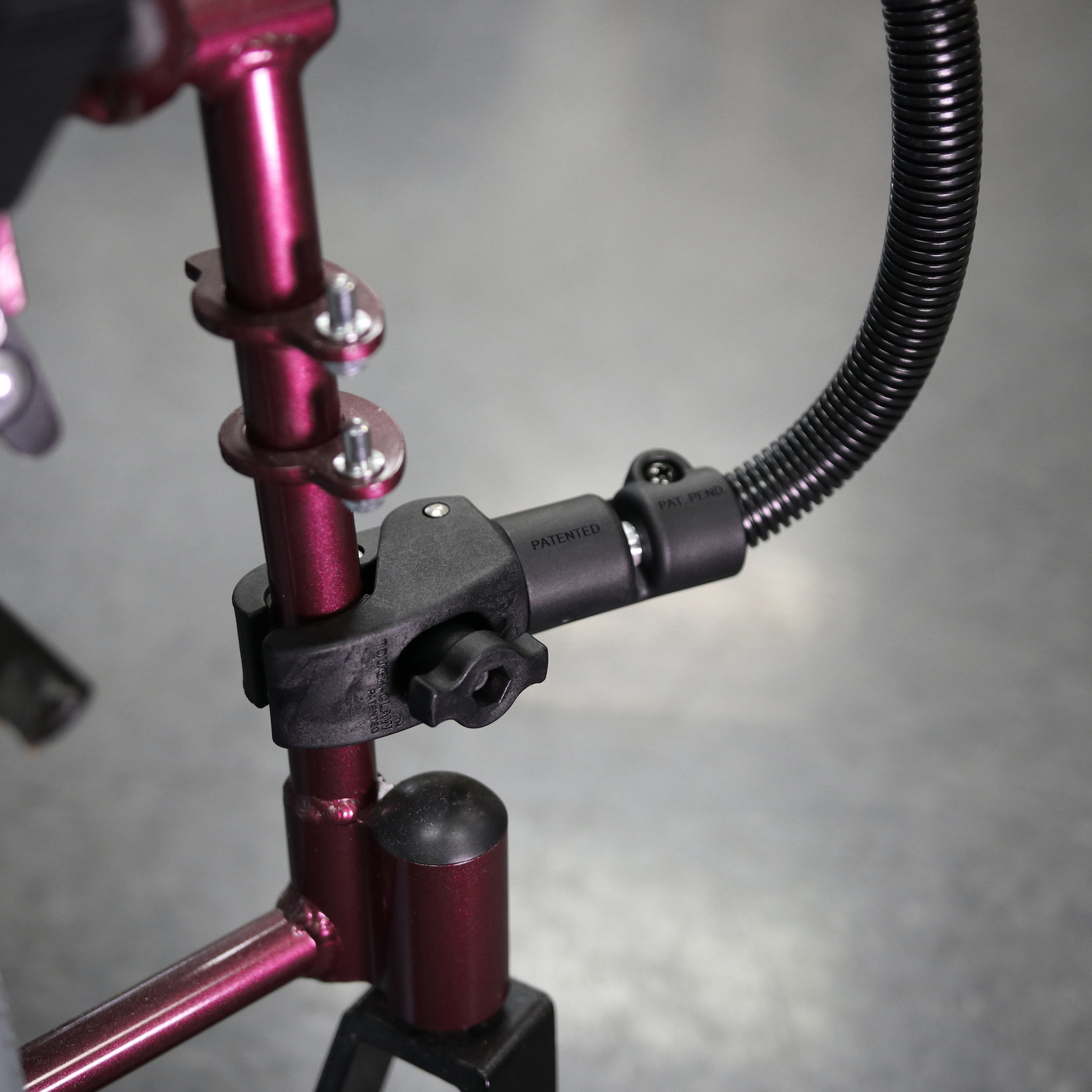 RAM® X-Grip® Wheelchair Leg Rail Mount for 7