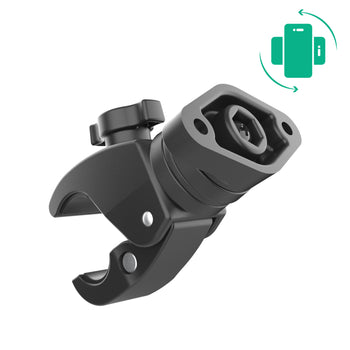 RAP-400-1RU:RAP-400-1RU_1:RAM Rotating Low-Profile Tough-Claw™ Small Clamp Mount