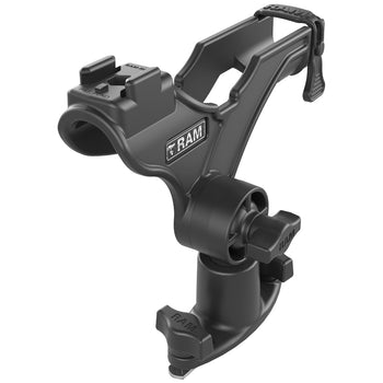 RAM Mount Rod JR Fishing Rod Holder with Dual T-Bolt Track Base