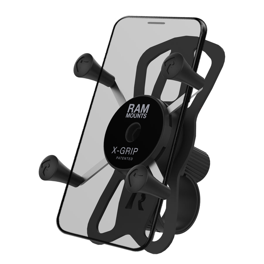 RAM® X-Grip® Phone Mount with RAM® Tough-Strap™ Handlebar Base