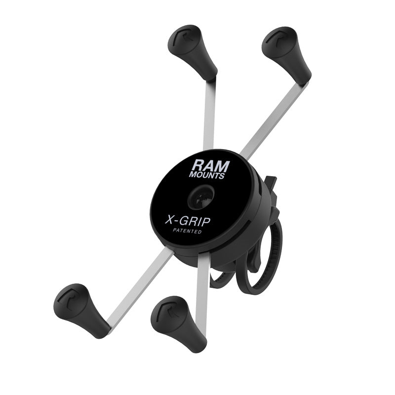 RAM® X-Grip® Large Phone Mount with Low-Profile Zip Tie Handlebar