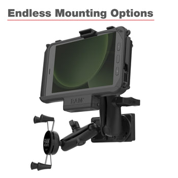 RAM® Dashboard Mounting Plate for '18-26 Freightliner Cascadia