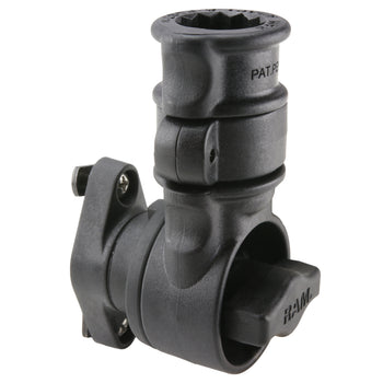 RAM® Universal Wheelchair Track Base with Quick Release & Swivel Feature