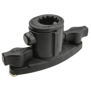 RAP-AAPUDT-1U:RAP-AAPUDT-1U_1:RAM Universal Adapt-A-Post™ Dual T-Bolt Track Base