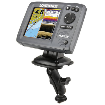 RAP-B-107B-354-TRA1U:RAP-B-107B-354-TRA1U_1:RAM Track Ball Composite Fishfinder Mount for Humminbird Devices