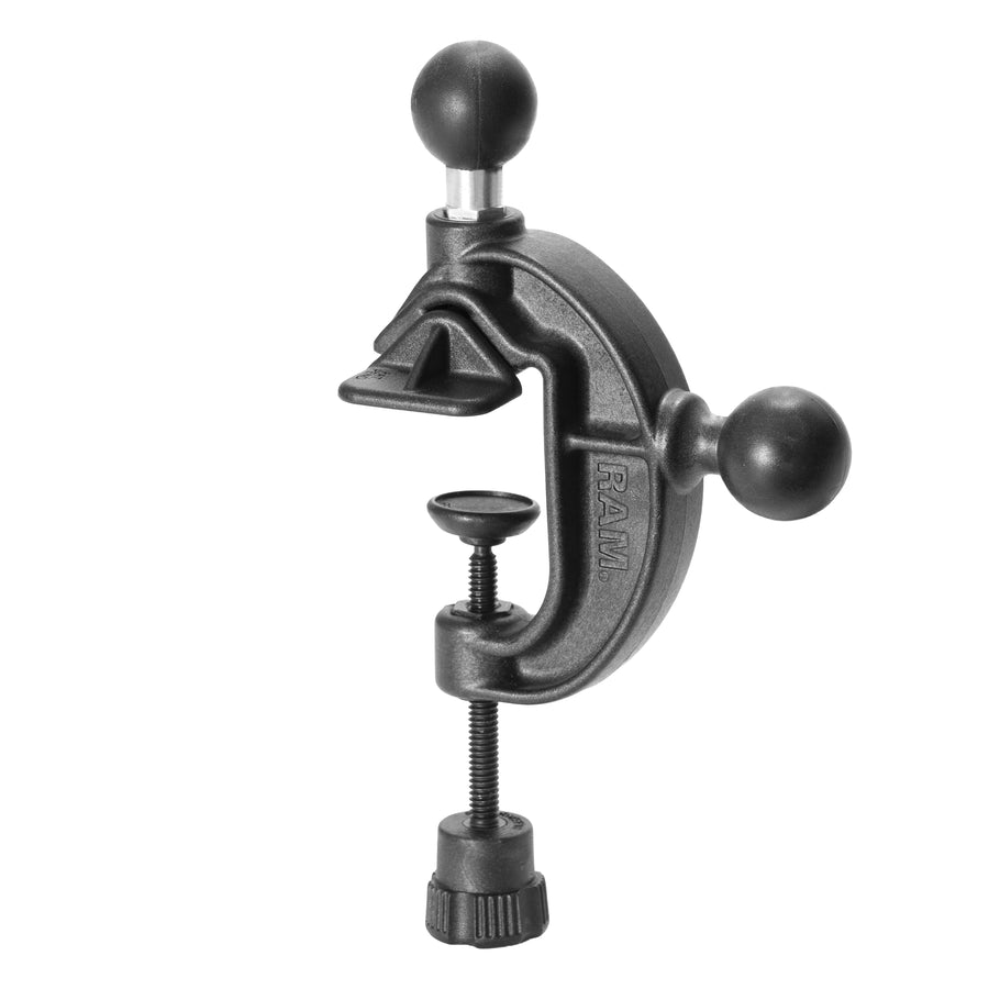 RAM® Light Duty C-Clamp Base with Dual Ball - B Size