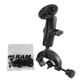 RAP-B-121U:RAP-B-121U_1:RAM Composite Yoke Clamp Mount with Round Plate