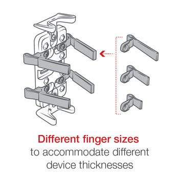 RAM® Finger-Grip™ Universal Holder with Triple Magnetic Base