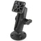 RAM® Composite Drill-Down Double Ball Mount with Rectangle AMPS Plate