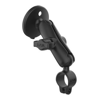 RAM® Double Ball Rail Mount with RAM® Qi2 15W Wireless Charger