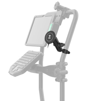 RAM® Double Ball Rail Mount with RAM® Qi2 15W Wireless Charger
