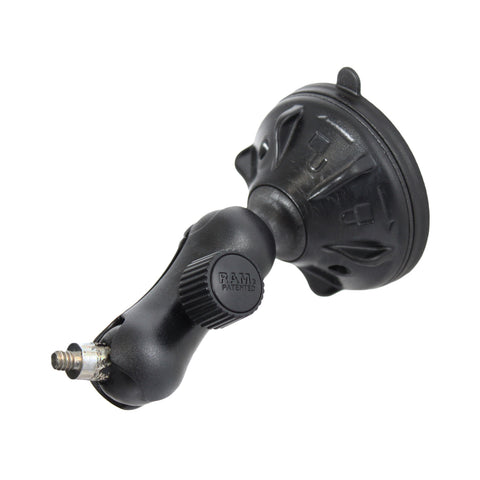 RAM® Twist-Lock™ Low-Profile Suction Mount with 1/4