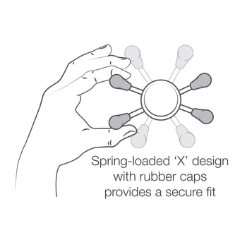 RAM® X-Grip® Phone Mount with Low-Profile Suction Cup - Short