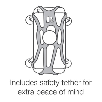 RAM® X-Grip® Phone Mount with Low-Profile Suction Cup - Short