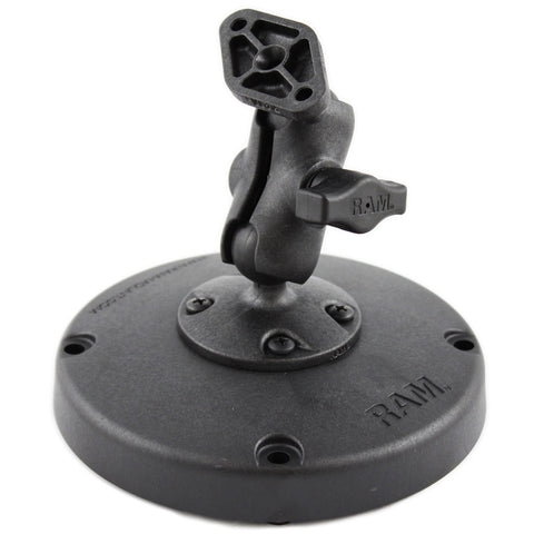 RAM® Composite Platform Double Ball Mount with Diamond Plate
