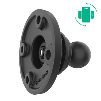 RAP-B-351-4RU:RAP-B-351-4RU_1:RAM Rotating Ball Adapter for Phone and Handheld Holders - B Size