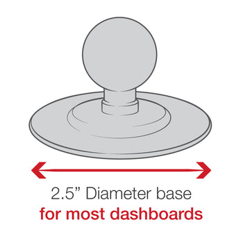 RAM® Flex Adhesive Double Ball Mount for Garmin Astro 200 + More