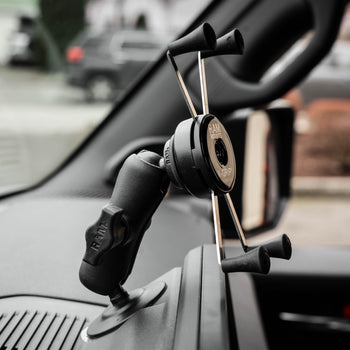 RAM® Rotating X-Grip® Large Phone Mount with Flex Adhesive Base