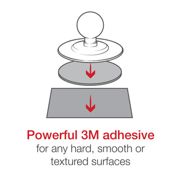 RAM® X-Grip® Large Phone Mount with Flex Adhesive Base