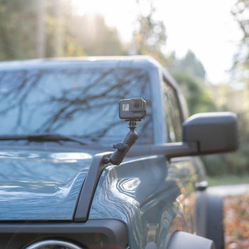RAM® Tough-Ball™ for Bronco Hood Tie Down with Action Camera Adapter
