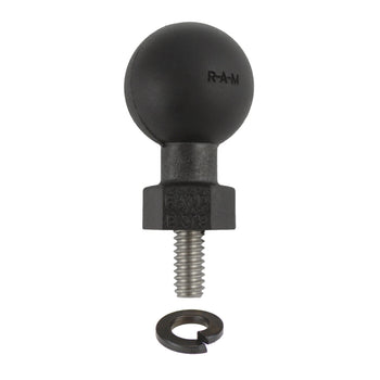 RAP-B-379U-252050-SLW:RAP-B-379U-252050-SLW_1:RAM Tough-Ball™ with 1/4"-20 x .50" Threaded Stud and Lock Washer