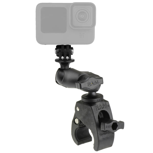 RAM® Tough-Claw™ Clamp Mount with Action Camera Adapter