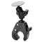 RAM® Tough-Claw™ Medium Double Ball Mount with Steel Plate Adapter