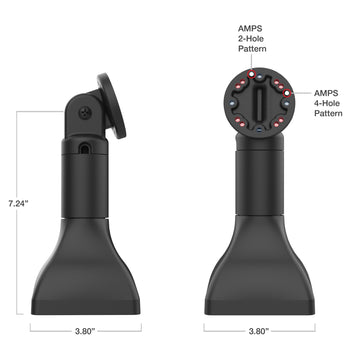 RAM® 7" Pedestal Mount with AMPS Pattern
