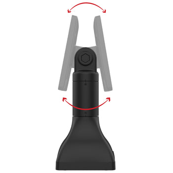 RAM® 7" Pedestal Mount with 100mm & 75mm VESA Patterns