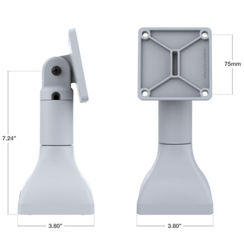 RAM® 7" Pedestal Mount with 75mm VESA Pattern - Gray