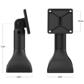 RAM® 7" Pedestal Mount with 75mm VESA Pattern
