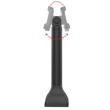 RAM® 14" Pedestal Mount with 75mm VESA & Cable Routing