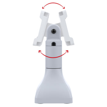 RAM® 7" Pedestal Mount with 75mm VESA & Cable Routing - Gray