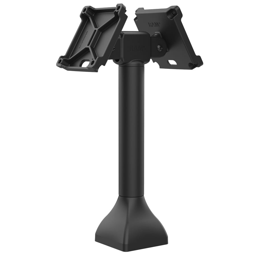 RAM® 14" Pedestal Mount with Dual 100mm VESA Adapters