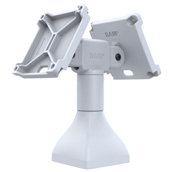 RAM® 7" Pedestal Mount with Dual 100mm VESA Adapters - Gray
