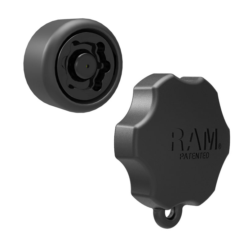 Ram Lock Types RAM® Pin-Lock™ 6-Pin Security Knob for C Size and Swing Arms – RAM Mounts