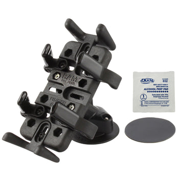 RAM® Finger-Grip™ GPS & Radio Holder with Flex Adhesive Dashboard Mount