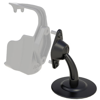 RAM® Lil Buddy™ Adhesive Dash Mount with Diamond Plate