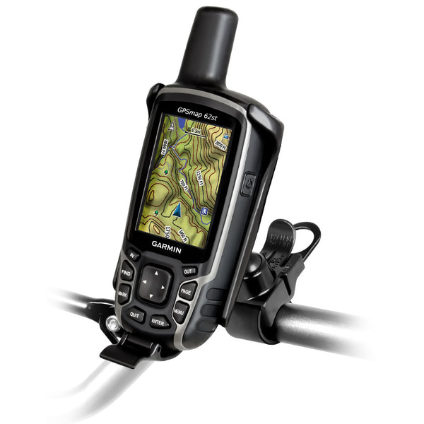 RAM® EZ-Strap™ Rail Mount for Garmin Astro 320, GPSMAP 62 & 64