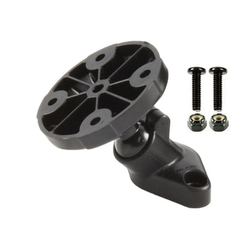 RAM® Snap-Link™ Mount with Round Plate & 45-Degree Diamond Plate