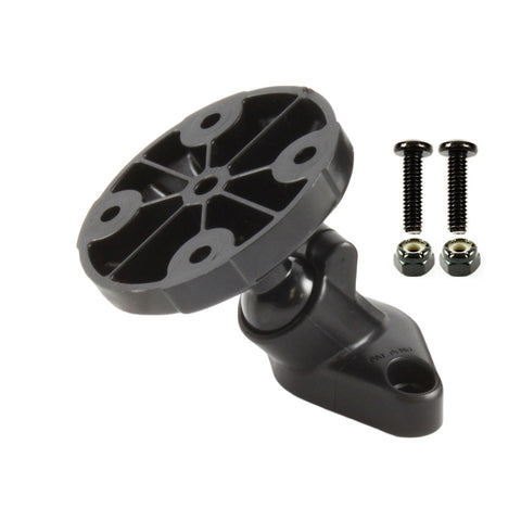 RAM® Snap-Link™ Mount with Round Plate & 45-Degree Diamond Plate