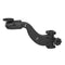 RAM® Friction Hinge 10" Curved Socket Arm with Ball for Tough-Bar™