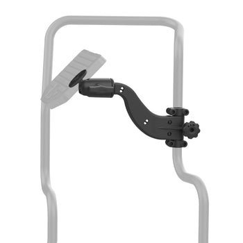 RAM® Friction Hinge 10" Curved Socket Arm with Ball for Tough-Bar™