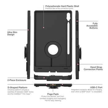 IntelliSkin® Thin-Case™ for Samsung Tab S10+, S9+ & S9 FE+
