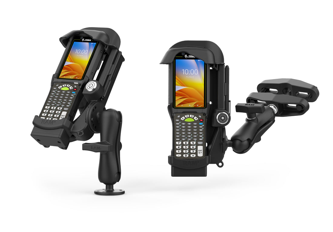 Zebra Rasm Zebra MC9400 & MC9300 Docks and Mounts | RAM® Mounts – RAM Mounts