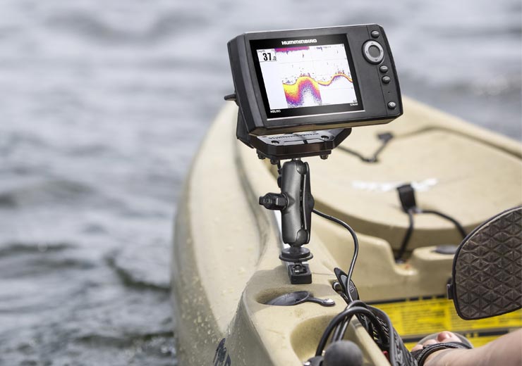 best mounts for fish finders Finder Mount Base, 360 Rotating Fish Finder Holder, Removable Adjustable Boat Fish Finder Electronic Mount, Stable Fish Finder Bracket Canoe Kayak C Size Ball Adapters : Electronics Ditch those factory components and upgrade your kayak with the YakAttack Fish Finder Mount Arkon Universal Marine Electronic Fishfinder